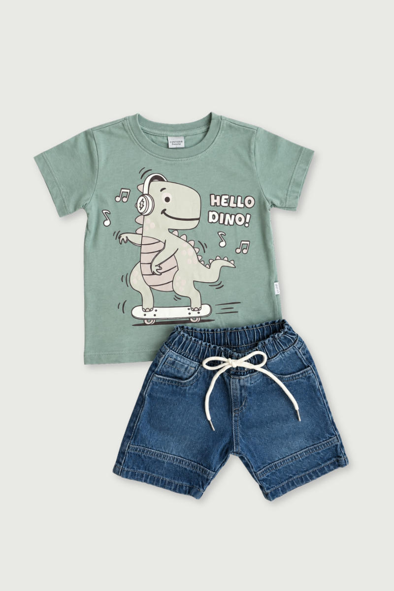 Conjunto Hello Dino