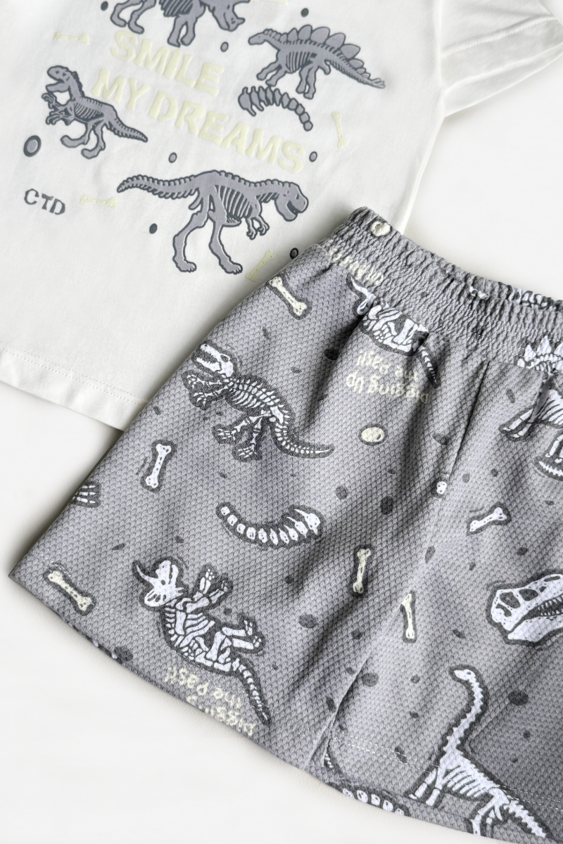 Pijama Dinos Texturizada