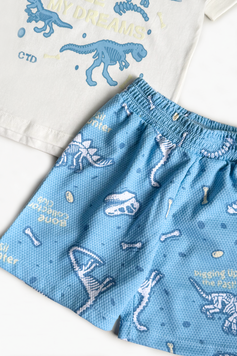 Pijama Dinos Texturizada