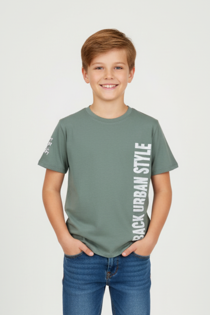 Camiseta Urban Happy Para Niño