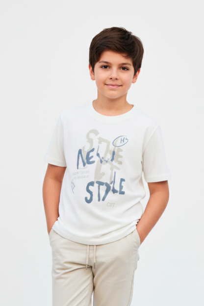 Camiseta Nuevo Estilo Para Niño