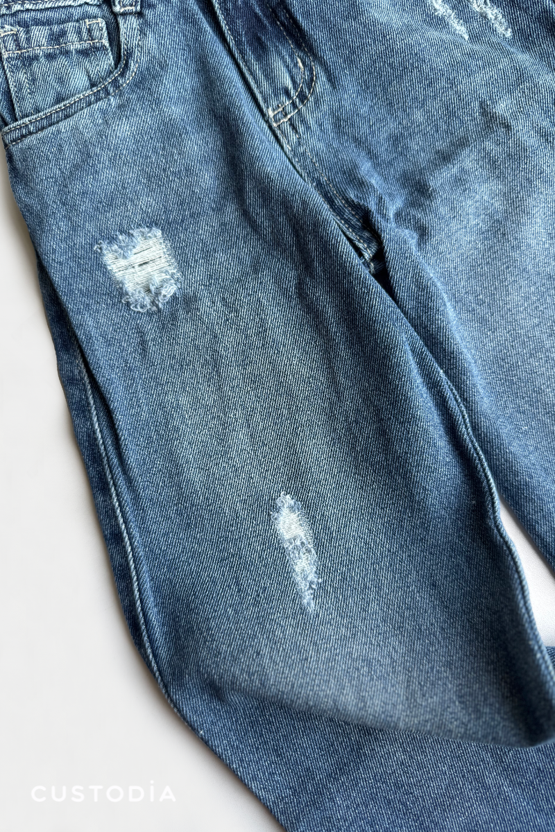 Jean Bota Recta Para Niña