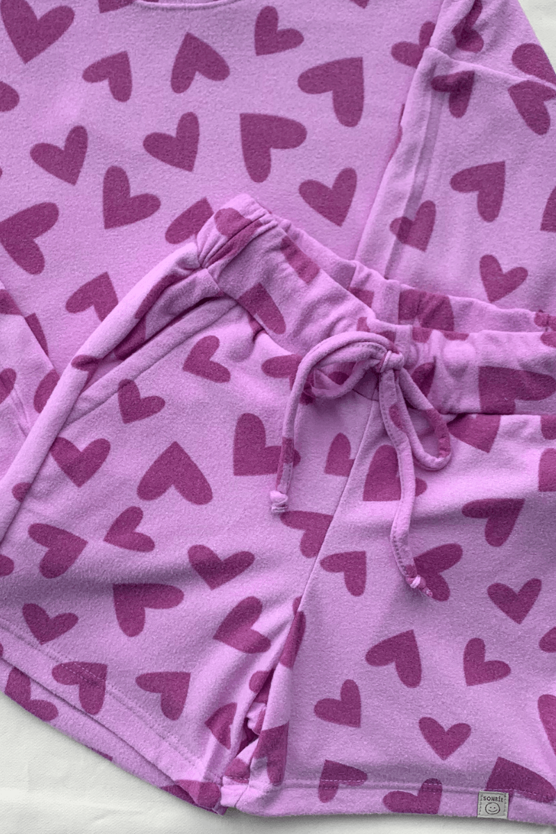 Pijama Corazones Bicolor - Custodia ModaFeliz