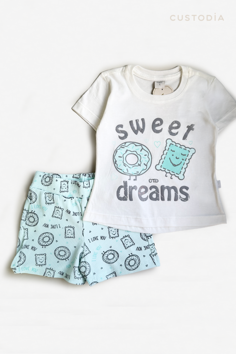 Pijama Short Donas