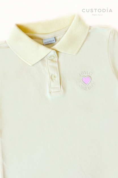 Camiseta Tipo Polo Lovely