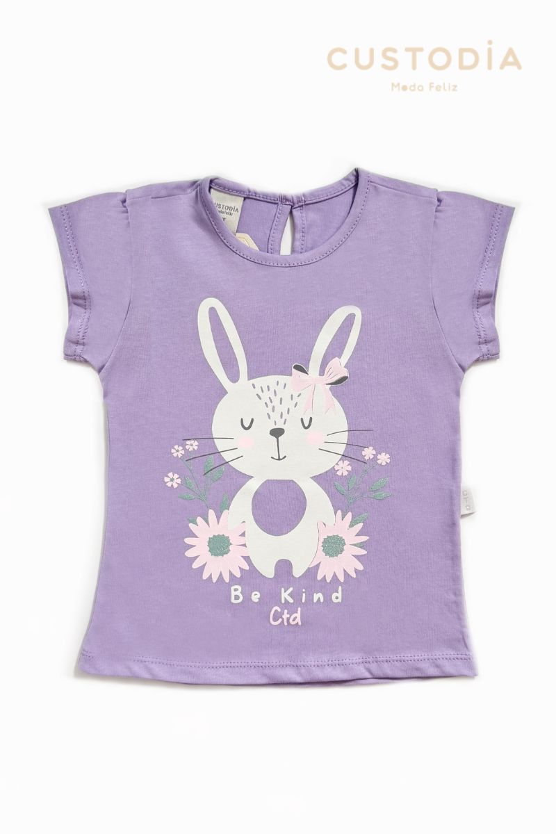 Camiseta King Conejita Para Bebé Niña