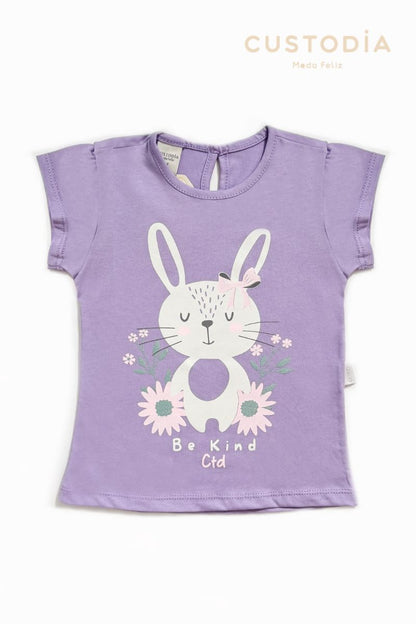 Camiseta King Conejita Para Bebé Niña