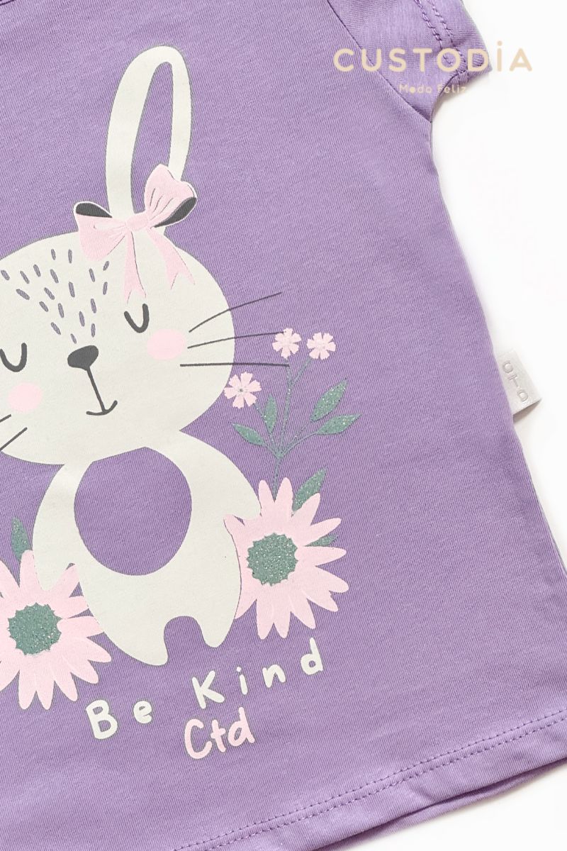 Camiseta King Conejita Para Bebé Niña