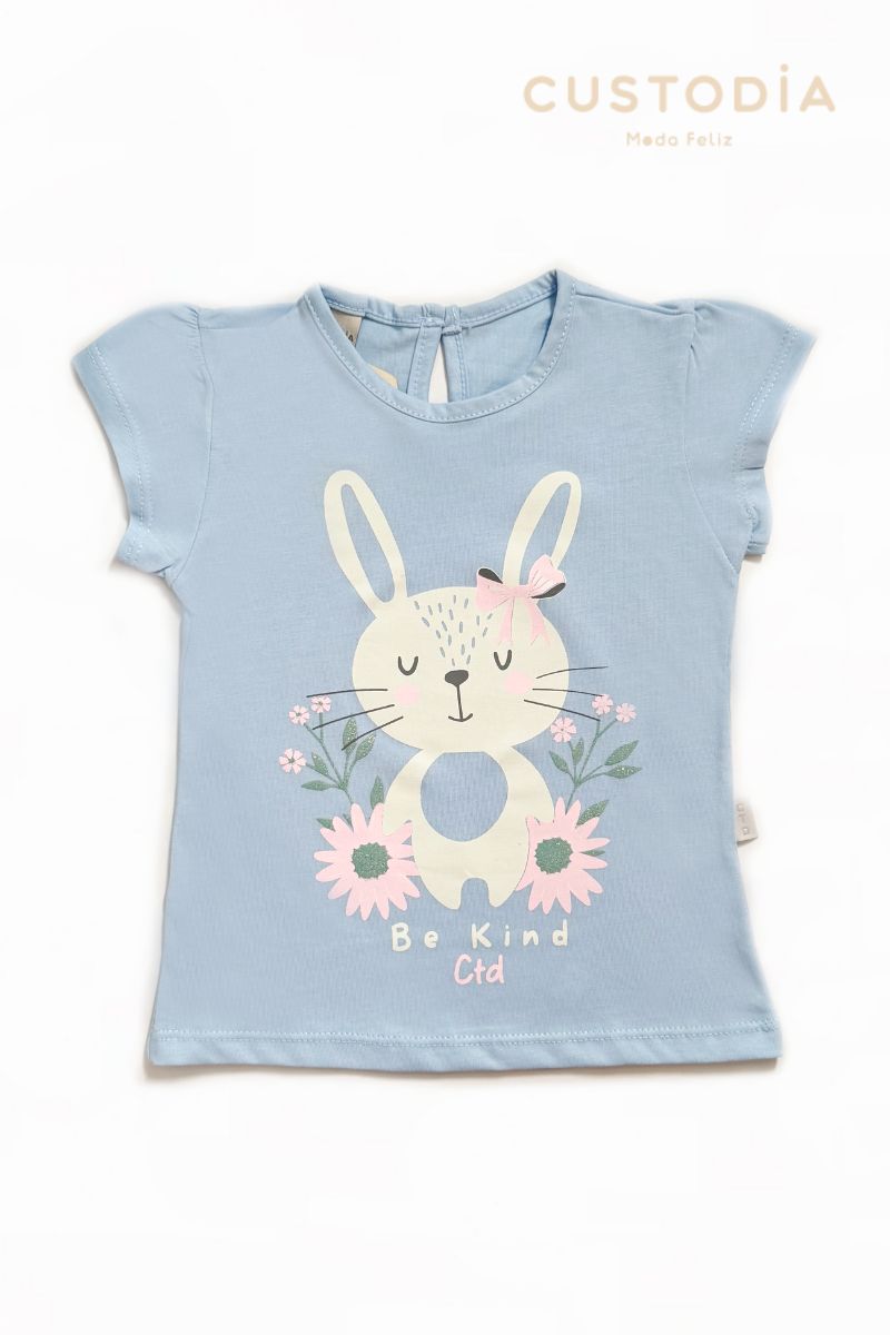 Camiseta King Conejita Para Bebé Niña