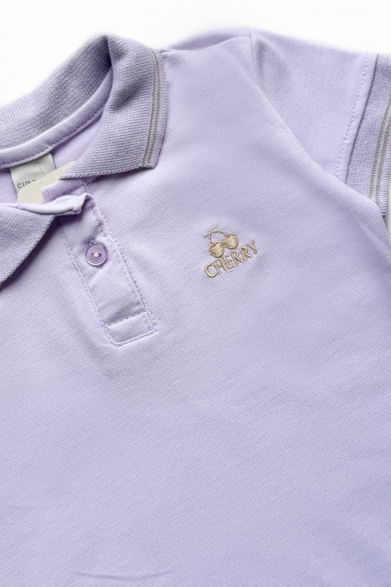 Camiseta Tipo Polo Cherry