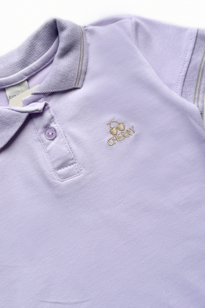 Camiseta Tipo Polo Cherry