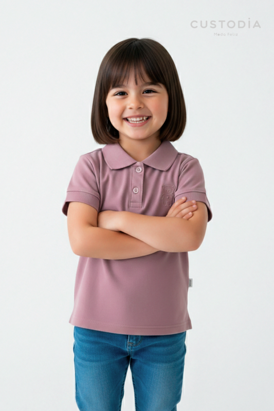 Camiseta Tipo Polo Bear