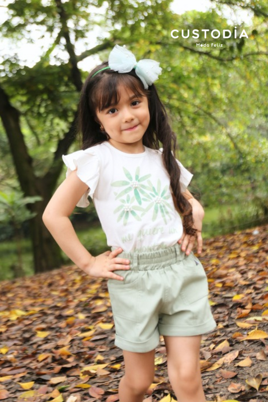 Set Short y Blusita Azalia