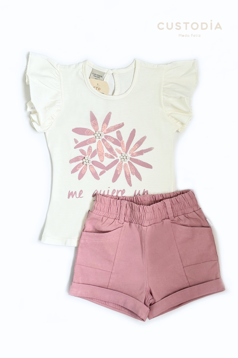 Set Short y Blusita Azalia
