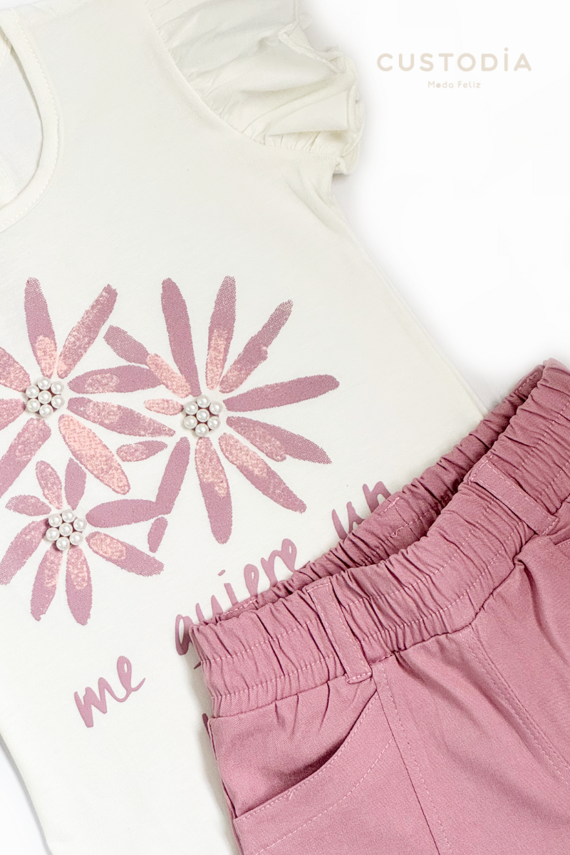 Set Short y Blusita Azalia