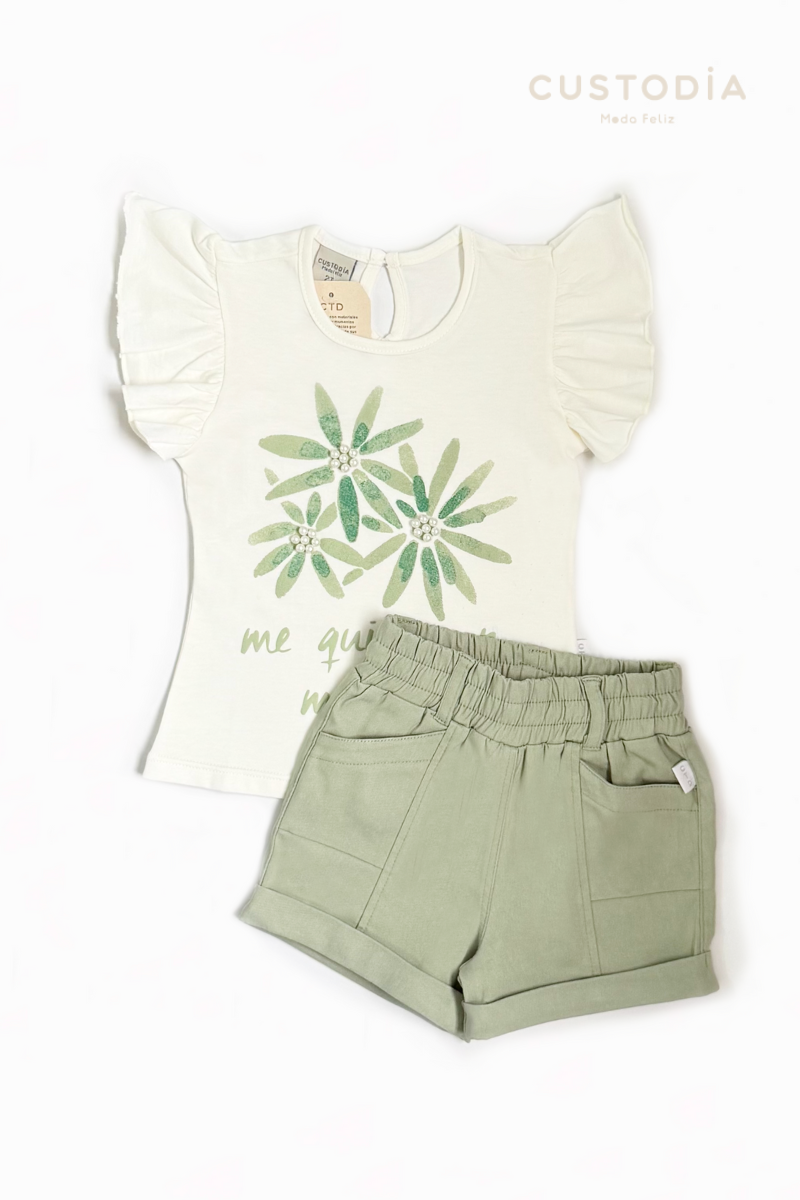 Set Short y Blusita Azalia