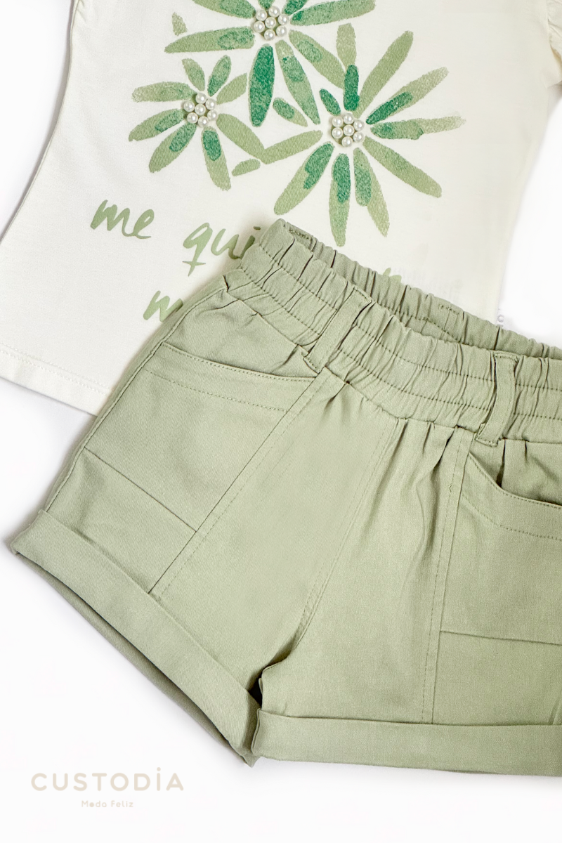 Set Short y Blusita Azalia