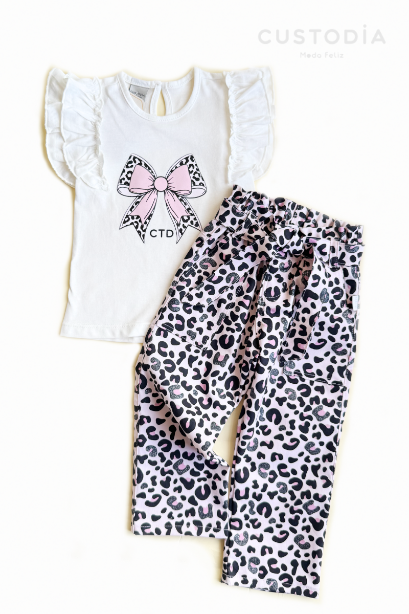 Set 2 Prendas Moño Printi