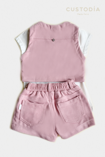 Set Chaleco y Falda Short Margaret