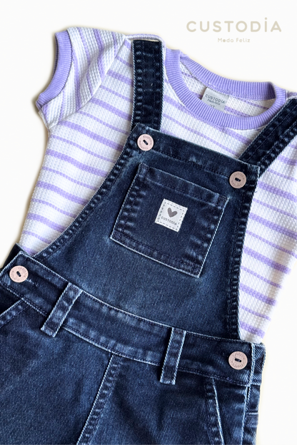 Overall Corto Jean Love