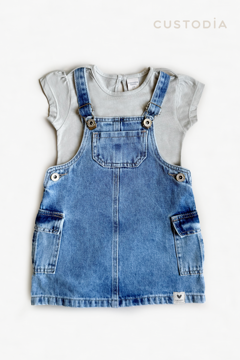 Jardinera Denim Color