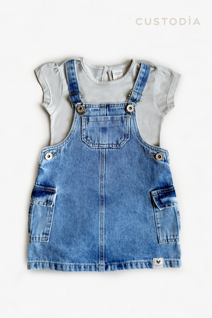 Jardinera Denim Color