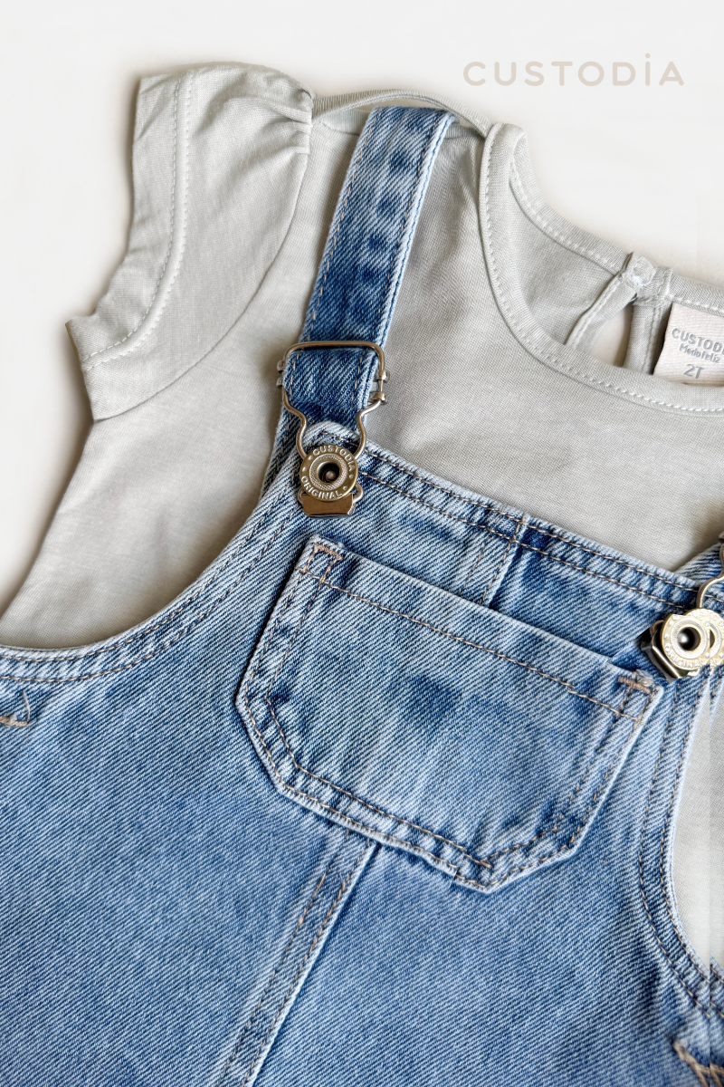 Jardinera Denim Color