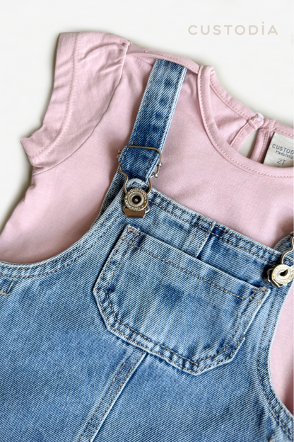 Jardinera Denim Color