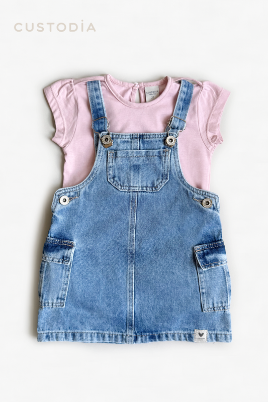 Jardinera Denim Color