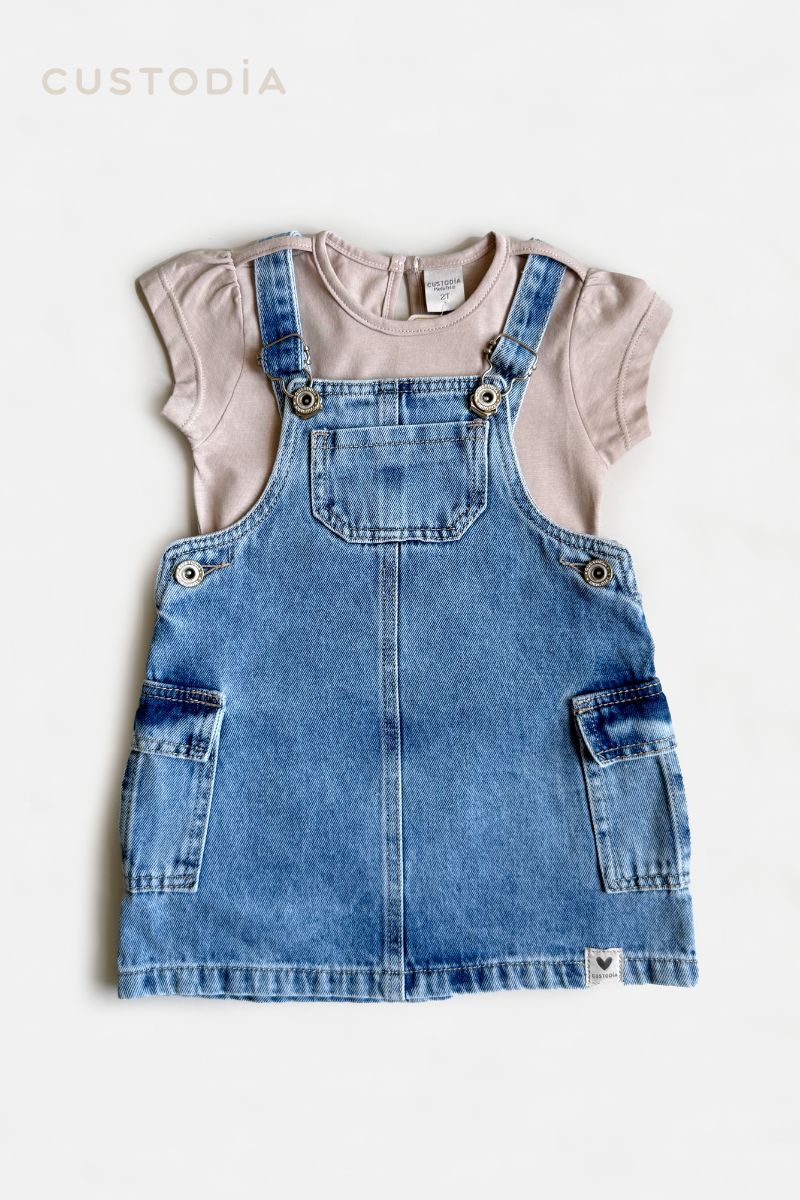 Jardinera Denim Color