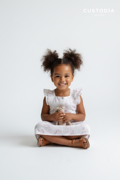 Vestido Botones Ojalillo