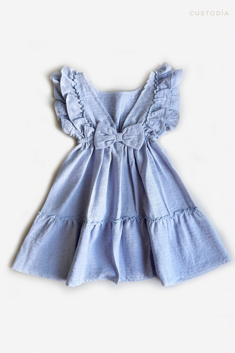 Vestido Emilia Moño Espalda