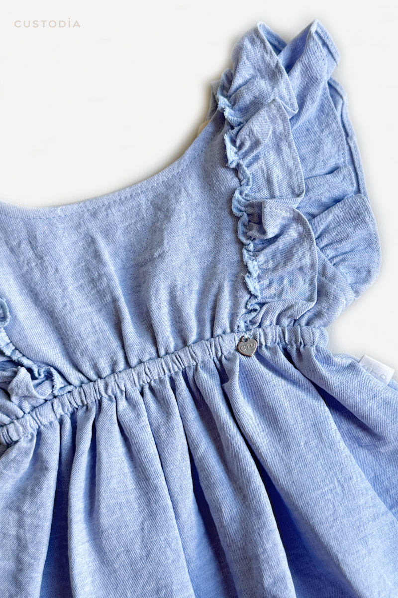 Vestido Emilia Moño Espalda