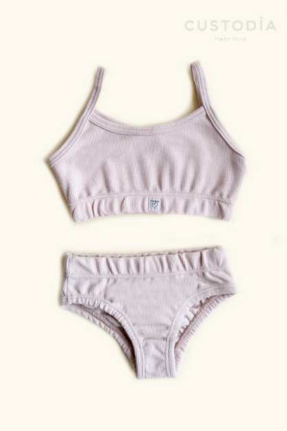 Conjunto Interior de Crop y Panty
