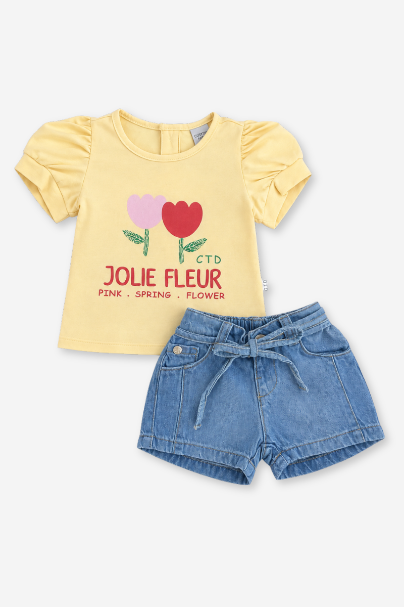 Conjunto Jolie Fleur