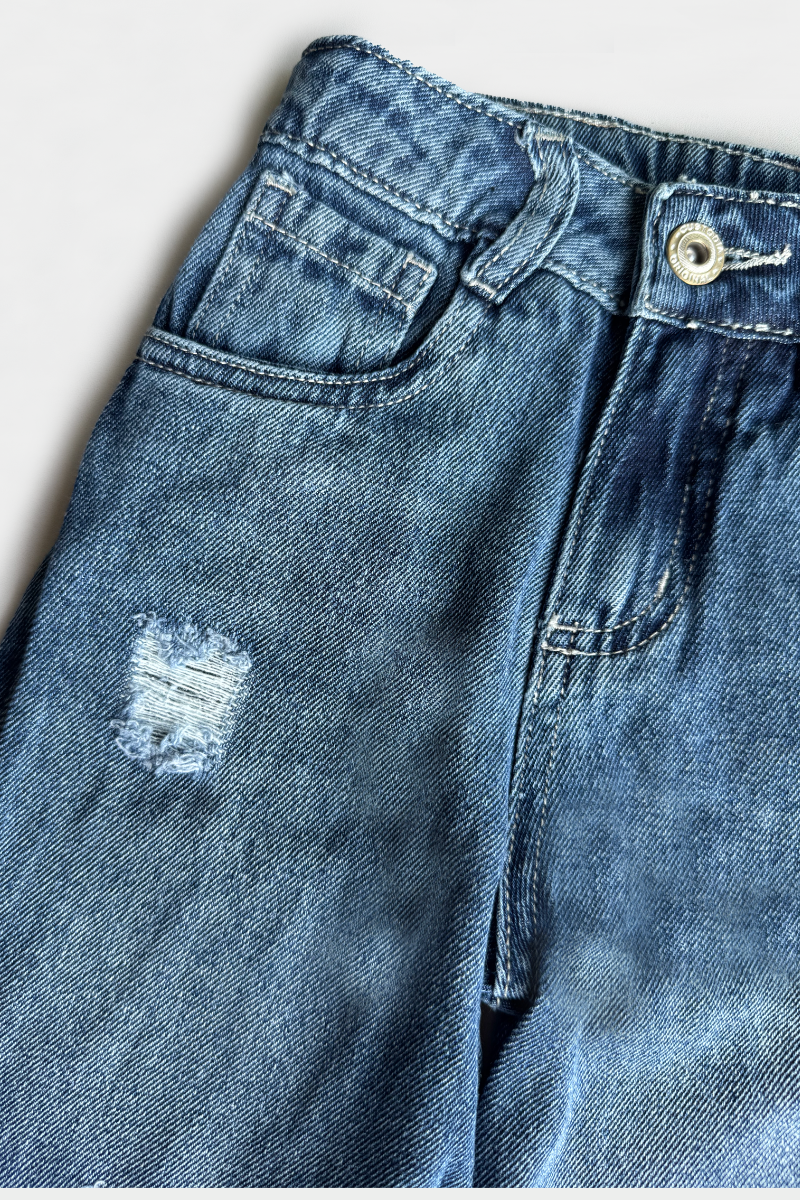 Jean Bota Recta Para Niña