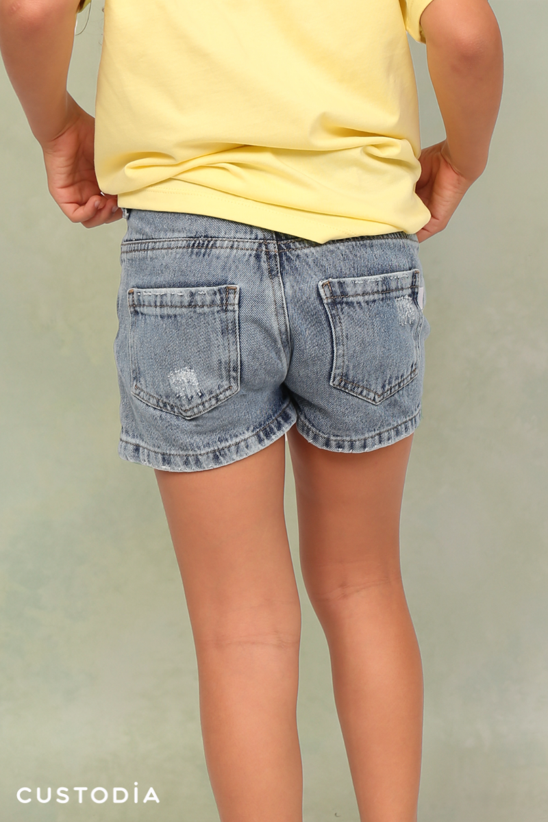 Short Denim Claro