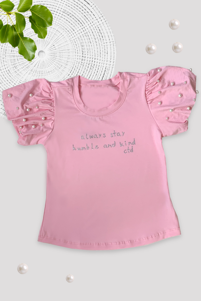 Camiseta Manga Perlitas