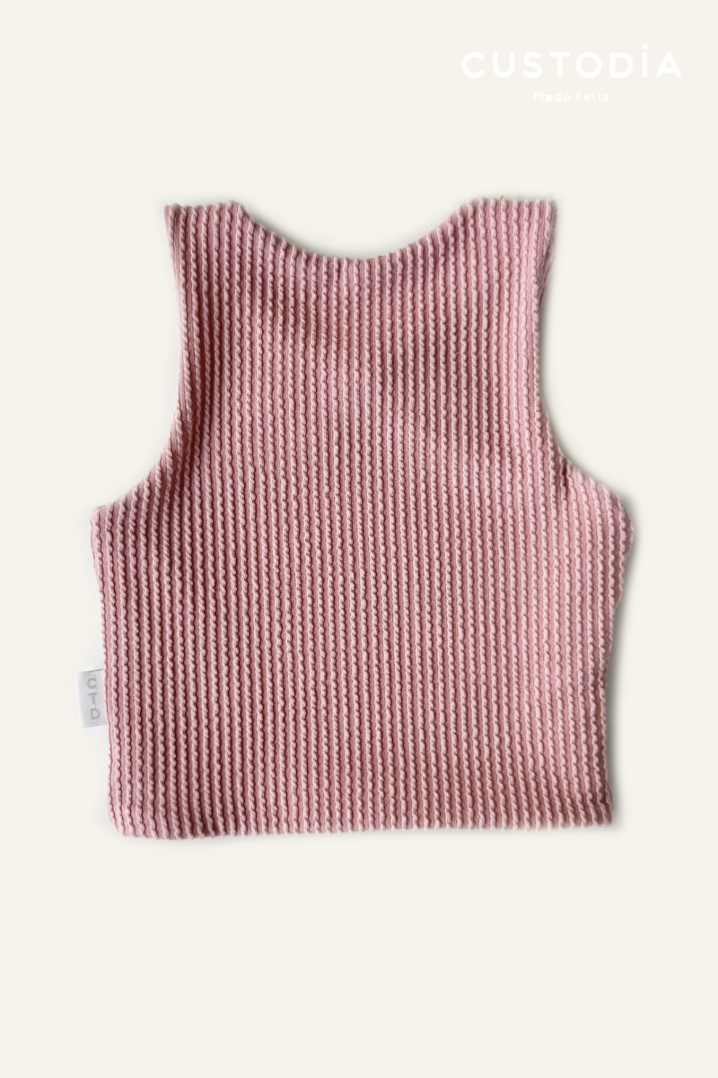 Crop Top Moño Frente