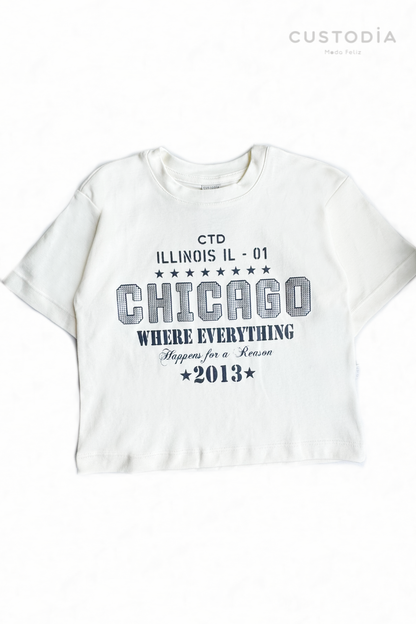 Camiseta Oversize Chicago