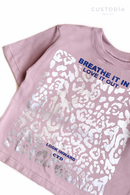 Camiseta Oversize Animal Print