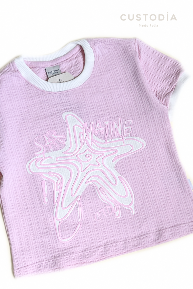 Camiseta Oversize Mar