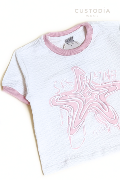 Camiseta Oversize Mar