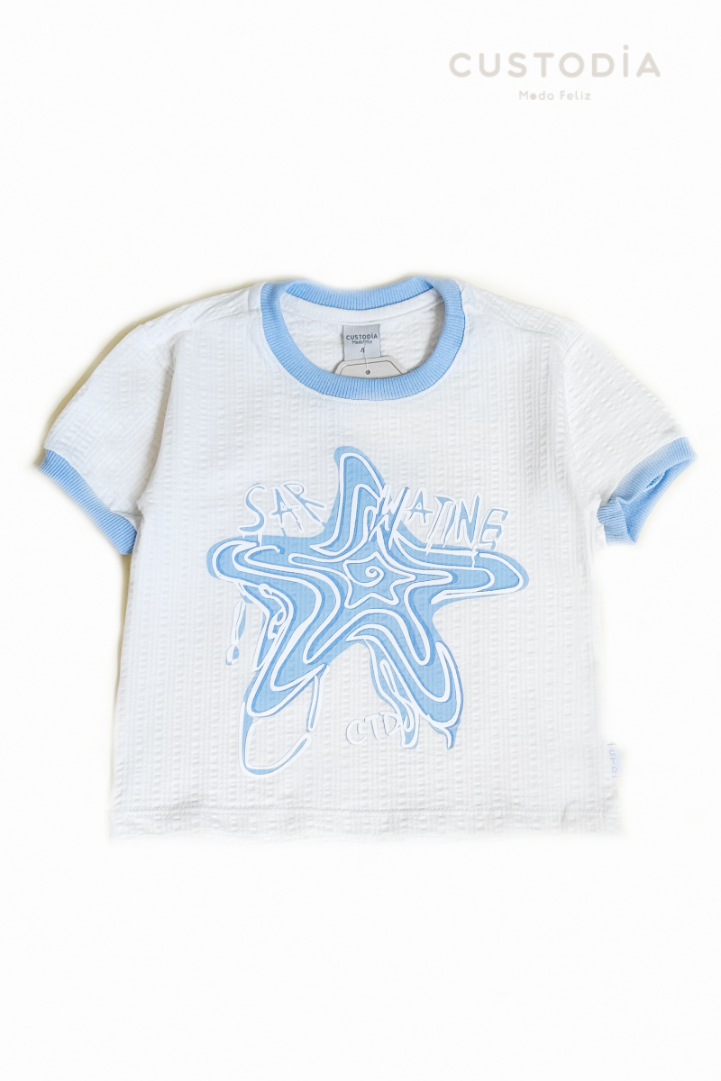 Camiseta Oversize Mar