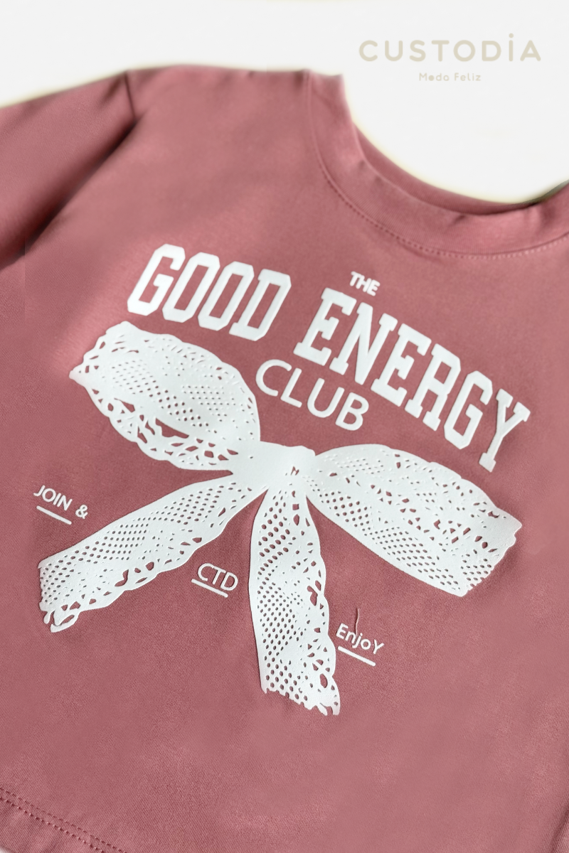 Camiseta Oversize Moño