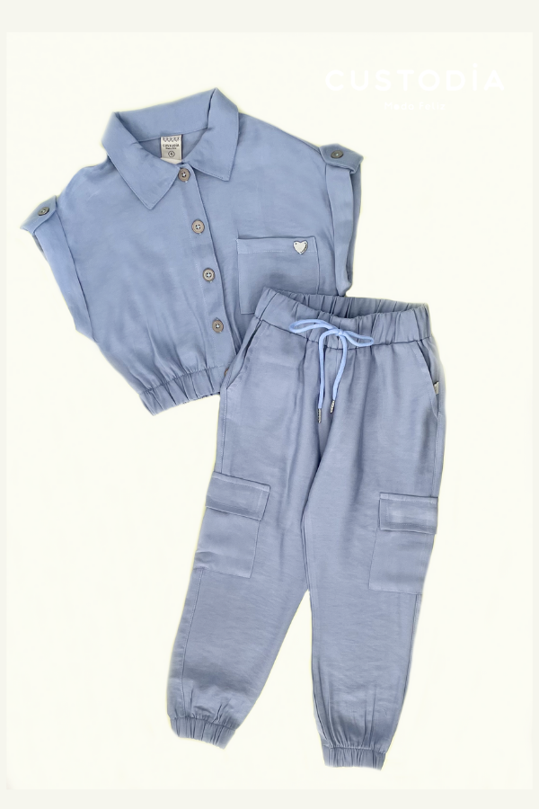 Set 2 Prendas Chaleco y Jogger Comfy