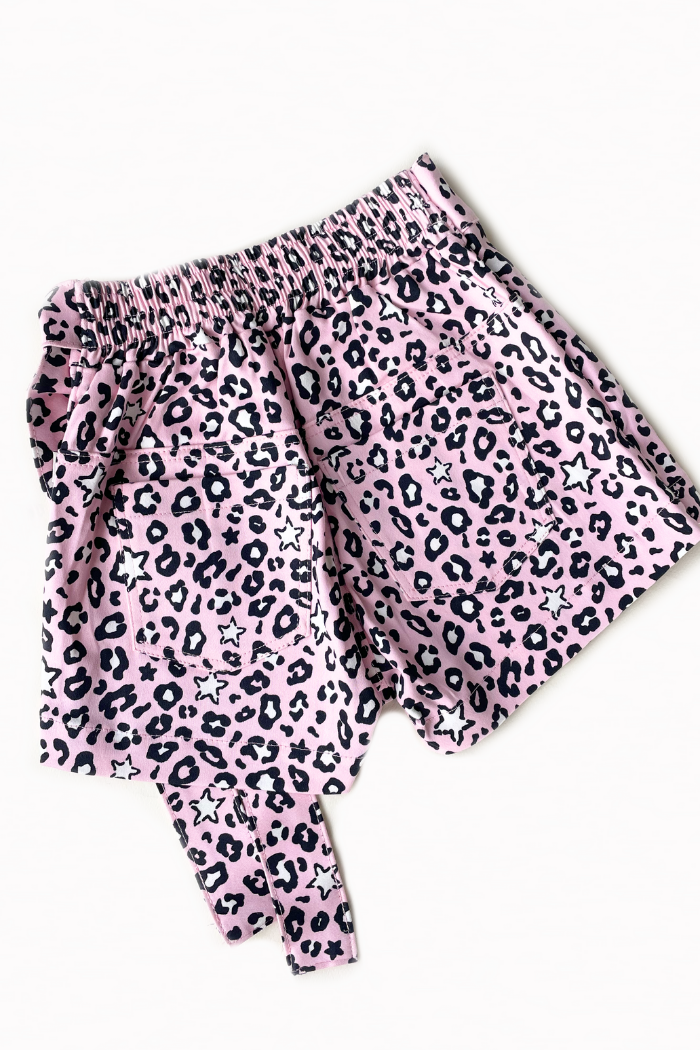 Set Falda Short Animal Print