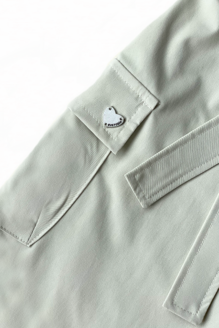 Set Con Falda Larga Estilo Cargo / Maxifalda