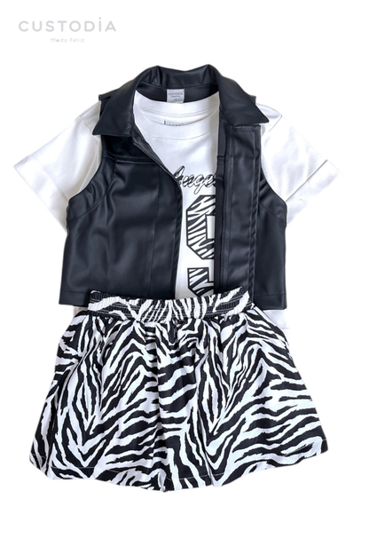 Set 3 Prendas Animal Print