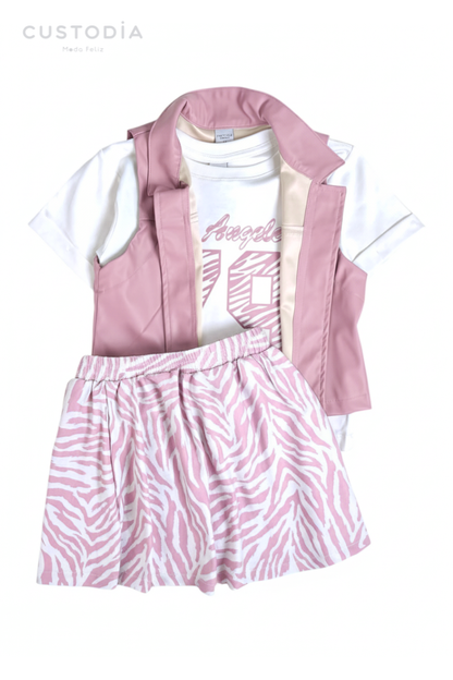 Set 3 Prendas Animal Print